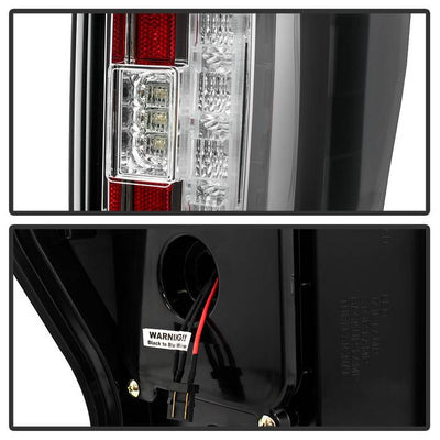 Ford Tail Lights, F250 Tail Lights, F250 17-18 Tail Lights, Chrome Tail Lights, Spyder Tail Lights, LED Tail Lights