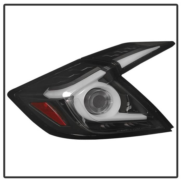 Honda LED Tail Lights, Civic Tail Lights, Civic 16-19 Tail Lights, Black Tail Lights, Spyder Tail Lights, LED Tail Lights