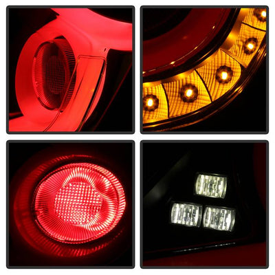 Honda LED Tail Lights, Civic Tail Lights, Civic 16-19 Tail Lights, Black Smoke Tail Lights, Spyder Tail Lights, LED Tail Lights