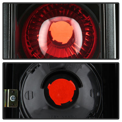 Hummer Tail Lights, Euro Style Tail Lights, Tail Lights, Hummer H2 Tail Lights, 03-09 Tail Lights, Black Tail Lights, H2 Tail Lights, Spyder Tail Lights