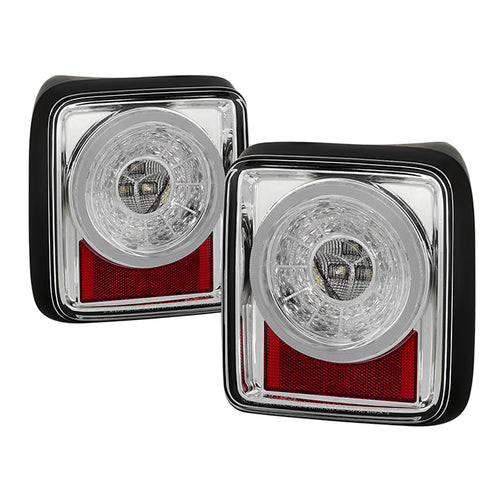Jeep LED Tail Light, Jeep Wrangler Tail Light, Jeep  2019 - 2020 Tail Light, LED Tail Light, Spyder Tail Light, Chrome Tail Light