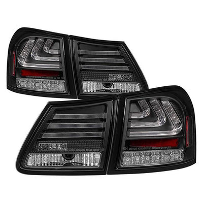 Lexus Tail Lights, Lexus GS350 Tail Lights, LED Tail Lights, 07-11 Tail Lights, Black Tail Lights, Spyder Tail Lights