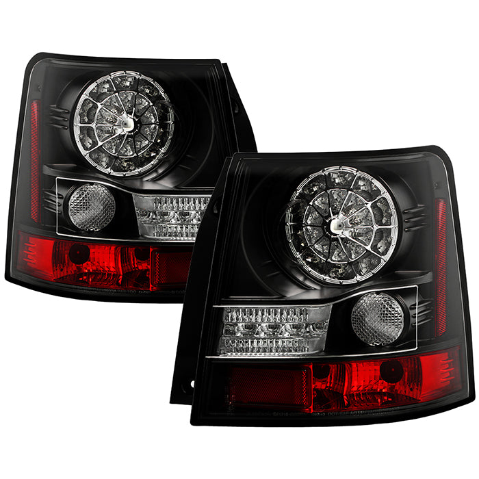 Land Rover Range Rover Sport 06-09 LED Tail Lights - Black – Major Key
