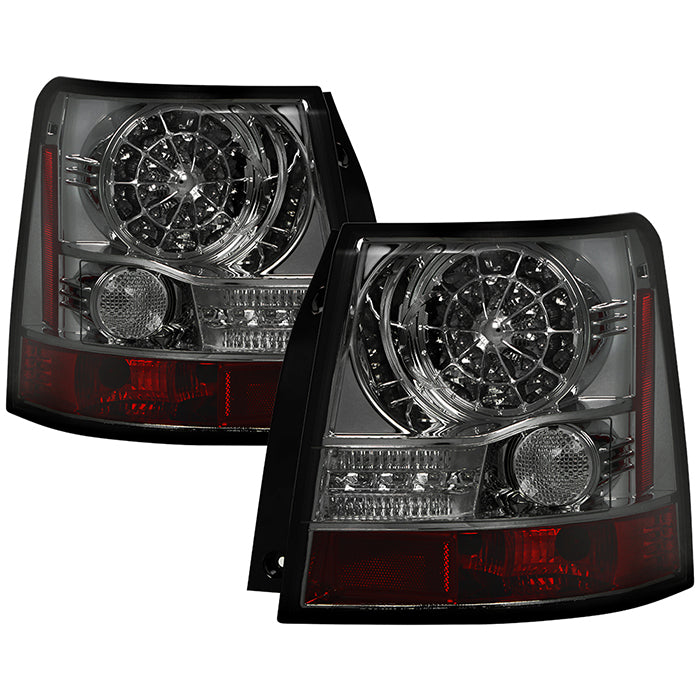 Land Rover Tail Lights, Range Rover Tail Lights, LED Tail Lights, 06-09 Tail Lights, Smoke Tail Lights, Spyder Tail Lights