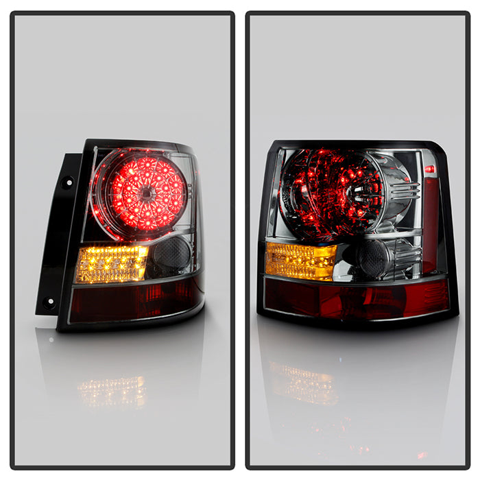 Land Rover Tail Lights, Range Rover Tail Lights, LED Tail Lights, 06-09 Tail Lights, Smoke Tail Lights, Spyder Tail Lights