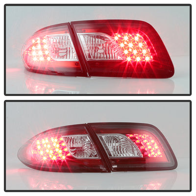 Mazda Tail Lights, Mazda6 Tail Lights, 03-08 Tail Lights, LED Tail Lights, Black Tail Lights, Spyder Tail Lights