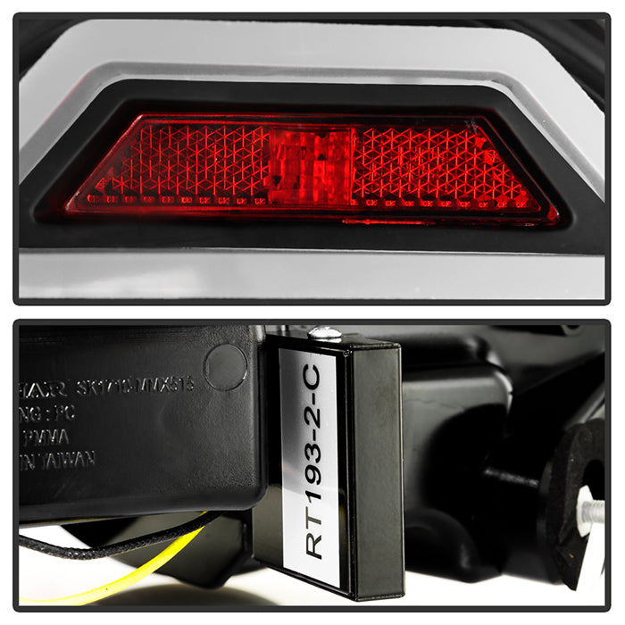 Mazda Led Tail Lights, Mazda MX-5 Tail Lights, Mazda Miata 16-20 Tail Lights,  Black Tail Lights, Spyder Tail Lights