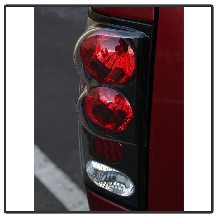 Nissan Tail Lights, Nissan Titan Tail Lights, Titan 04-15 Tail Lights, Titan Tail Lights, Euro Style Tail Lights, Black Tail Lights, Tail Lights, Spyder Tail Lights