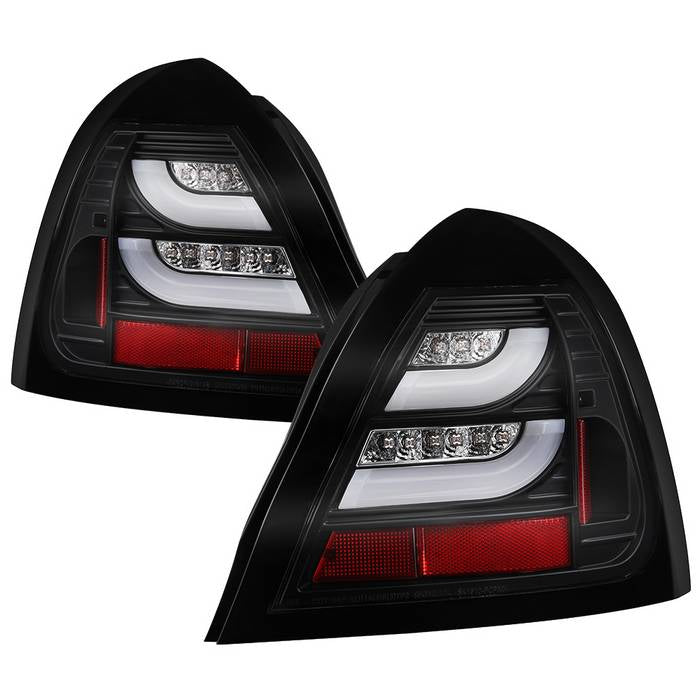 Pontiac LED Tail Light, Grand Prix Tail Light, Grand Prix 04-08 Tail Light, Black LED Tail Light, Spyder LED Tail Light