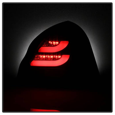 Pontiac LED Tail Light, Grand Prix Tail Light, Grand Prix 04-08 Tail Light, Black LED Tail Light, Spyder LED Tail Light