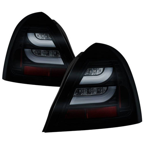 Pontiac LED Tail Light, Grand Prix Tail Light, Grand Prix 04-08 Tail Light, Black Smoke LED Tail Light, Spyder LED Tail Light