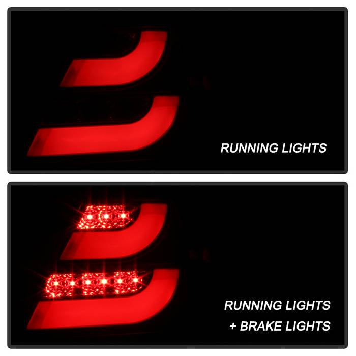 Pontiac LED Tail Light, Grand Prix Tail Light, Grand Prix 04-08 Tail Light, Black Smoke LED Tail Light, Spyder LED Tail Light