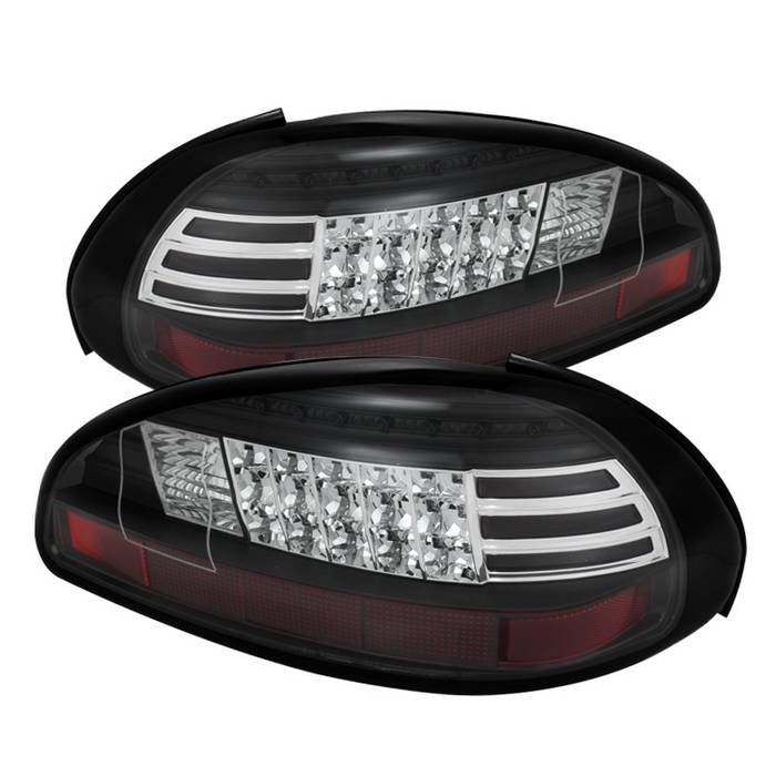 Pontiac LED Tail Light, Grand Prix Tail Light, Grand Prix 97-03 Tail Light, Black LED Tail Light, Spyder LED Tail Light