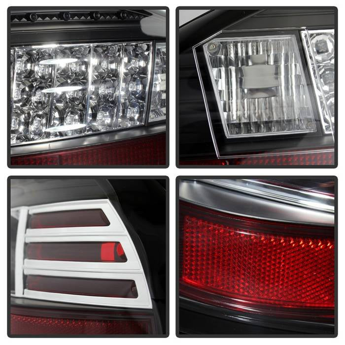 Pontiac LED Tail Light, Grand Prix Tail Light, Grand Prix 97-03 Tail Light, Black LED Tail Light, Spyder LED Tail Light