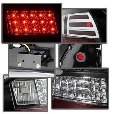 Pontiac LED Tail Light, Grand Prix Tail Light, Grand Prix 97-03 Tail Light, Black LED Tail Light, Spyder LED Tail Light