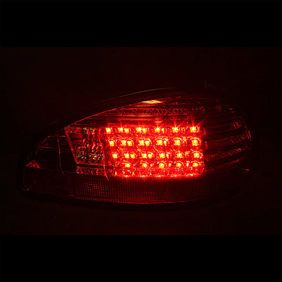 Pontiac LED Tail Light, Grand Prix Tail Light, Grand Prix 97-03 Tail Light, Red Clear LED Tail Light, Spyder LED Tail Light