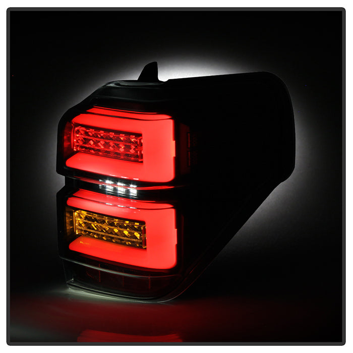Toyota Tail Lights, 4Runner Tail Lights, 2010 - 2014 Tail Lights, Black Tail Lights, Spyder Tail Lights, LED Tail Lights, Toyota 4Runner Lights, Toyota LED Lights, 4Runner LED Lights