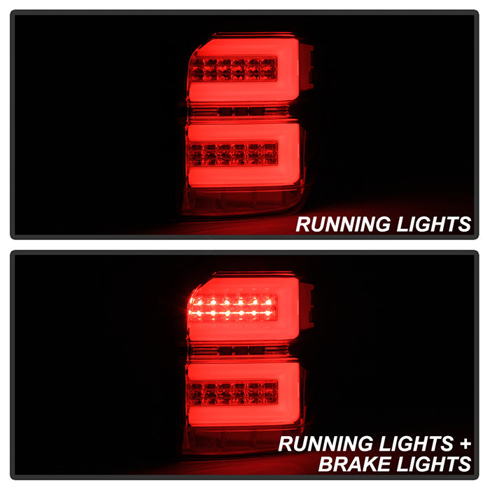 Toyota Tail Lights, 4Runner Tail Lights, 2010-2014 Tail Lights, Chrome Tail Lights, Spyder Tail Lights, LED Tail Lights, Toyota 4Runner Lights, Toyota LED Lights, 4Runner LED Lights