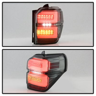 Toyota Tail Lights, 4Runner Tail Lights, 2010-2014 Tail Lights, Smoke Tail Lights, LED Tail Lights, Spyder Tail Lights, Toyota LED Lights, 4Runner LED Lights
