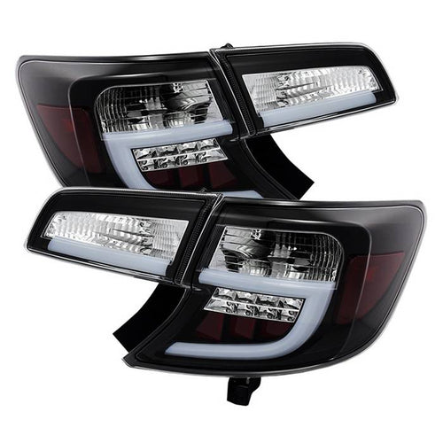 Toyota Tail Lights, Camry Tail Lights, Camry 12-14 Tail Lights, LED Tail Lights, Black Tail Lights, Spyder Tail Lights