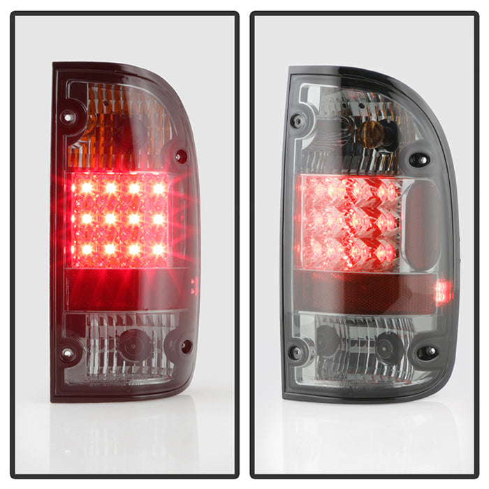 Toyota LED Tail lights, Toyota Tacoma Tail lights, Tacoma LED Tail lights, Tacoma 01-04 Tail lights, LED Tail lights, Smoke Tail lights, Spyder Tail lights, LED Tail Lights