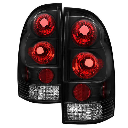 Toyota LED Tail lights, Toyota Tacoma Tail lights, Tacoma LED Tail lights, Tacoma 05-15 Tail lights, LED Tail lights, Black Tail lights, Spyder Tail lights, Euro Style Tail Lights