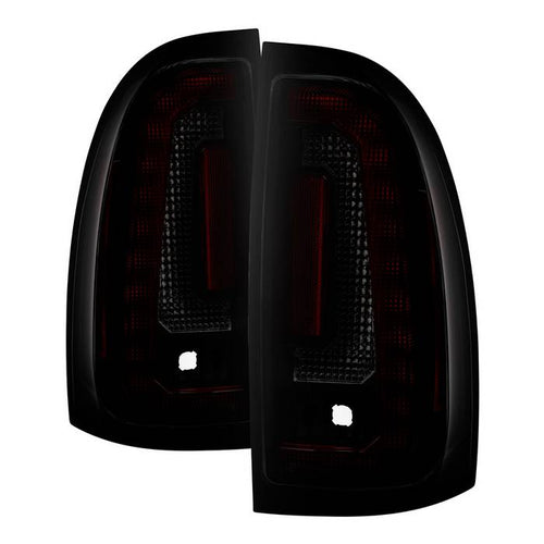 Toyota LED Tail lights, Toyota Tacoma Tail lights, Tacoma LED Tail lights, Tacoma 05-15 Tail lights, LED Tail lights, Black Smoke Tail lights, Spyder Tail lights