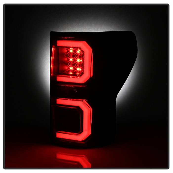 Toyota LED Tail lights, Toyota Tundra Tail lights, Tundra LED Tail lights, Tundra 07-13 Tail lights, LED Tail lights, Black Tail lights, Spyder Tail lights