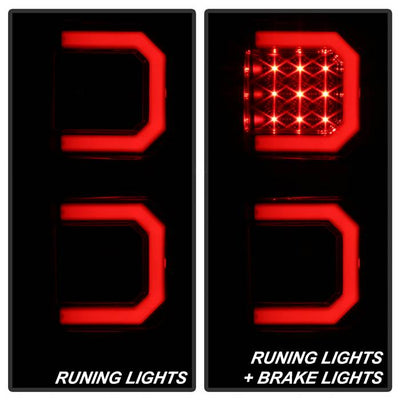 Toyota Tail lights, LED Tail lights, Toyota Tundra Tail lights, 07-13 Tail lights, BlacK Smoke Tail lights, Tundra Tail lights