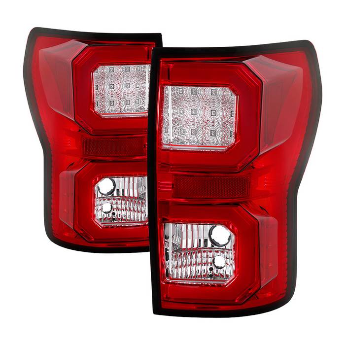 Toyota Tail lights, LED Tail lights, Toyota Tundra Tail lights, 07-13 Tail lights, Red Clear Tail lights, Tundra Tail lights