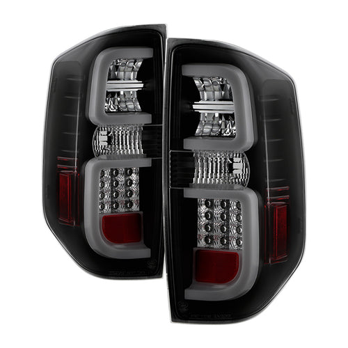 Toyota LED Tail Lights, Toyota Tail Lights, Light Bar Tail Lights, Tundra LED Tail Lights, Tundra 14-19 Tail Lights, Black Smoke Tail Lights, LED Tail Lights