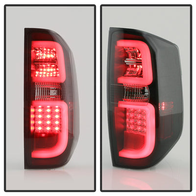 Toyota LED Tail Lights, Toyota Tail Lights, Light Bar Tail Lights, Tundra LED Tail Lights, Tundra 14-19 Tail Lights, Black Smoke Tail Lights, LED Tail Lights