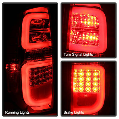 Toyota LED Tail Lights, Toyota Tail Lights, Light Bar Tail Lights, Tundra LED Tail Lights, Tundra 14-19 Tail Lights, Red Smoke Tail Lights, LED Tail Lights