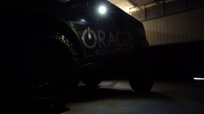 Oracle Lighting Ford Bronco Led Puddle Light Upgrade for Off-Road Side Mirror Ditch Lights