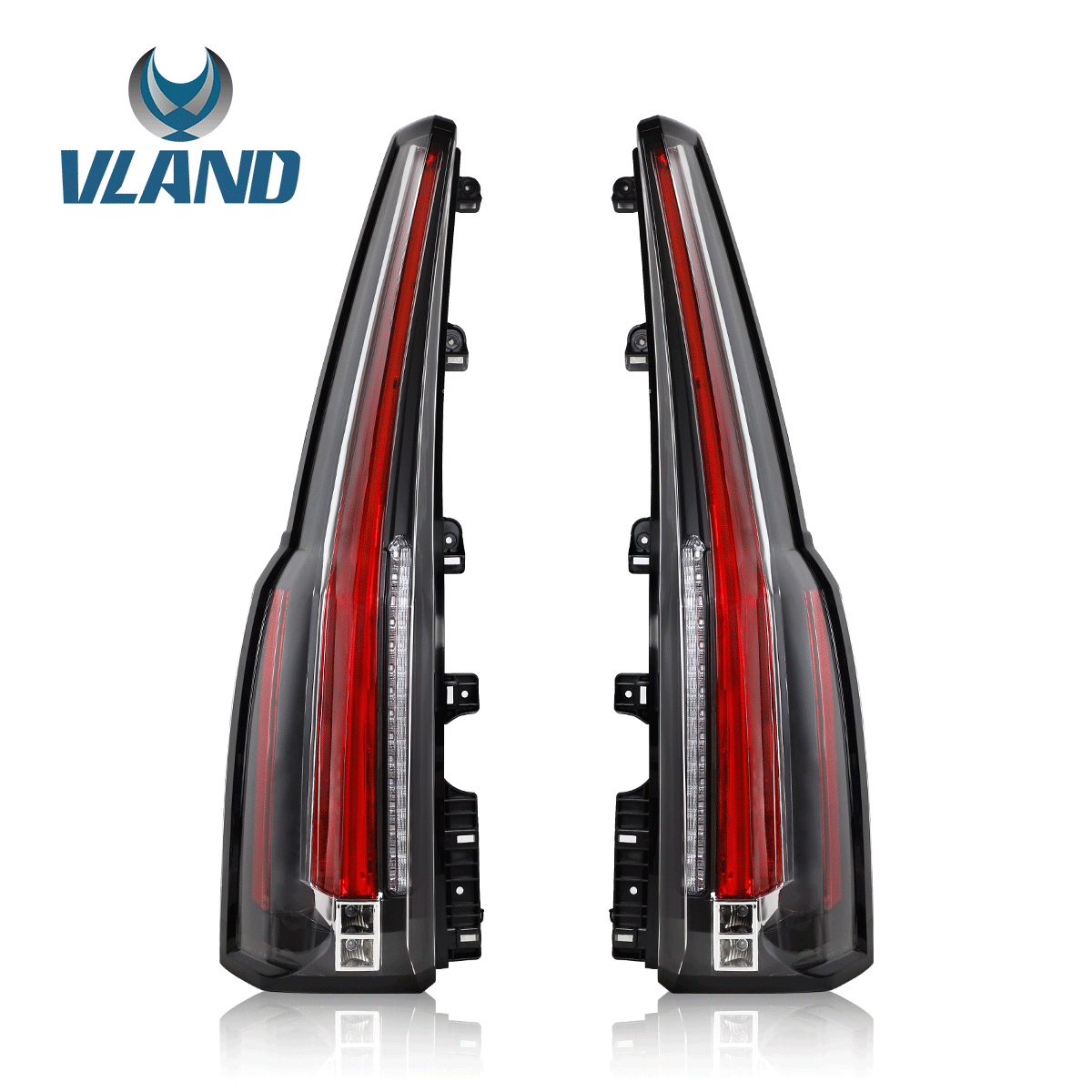 15-20 Chevrolet Tahoe Suburban 4th Gen(K2UC) Vland LED Tail Lights with Sequential Turn Signal