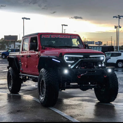 Oracle Lighting Vector Pro-series Full Led Grill for Jeep Wrangler JL/ Gladiator JT