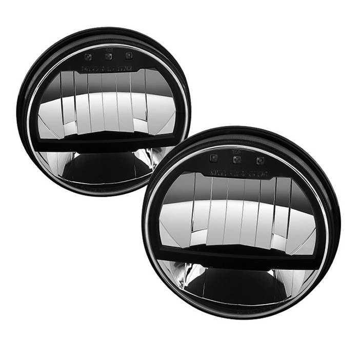 Jeep Crystal Headlights, Jeep Wrangler Headlights, Jeep 07-18 Headlights, LED Crystal Headlights, Black Crystal Headlights, Spyder Crystal Headlights, Headlights