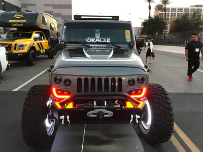 Oracle Lighting Vector Pro-Series Full Led Grill for Jeep Wrangler JK