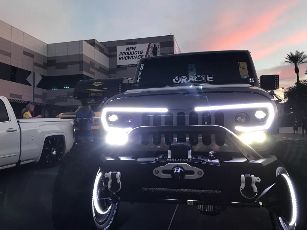 Oracle Lighting Vector Pro-Series Full Led Grill for Jeep Wrangler JK