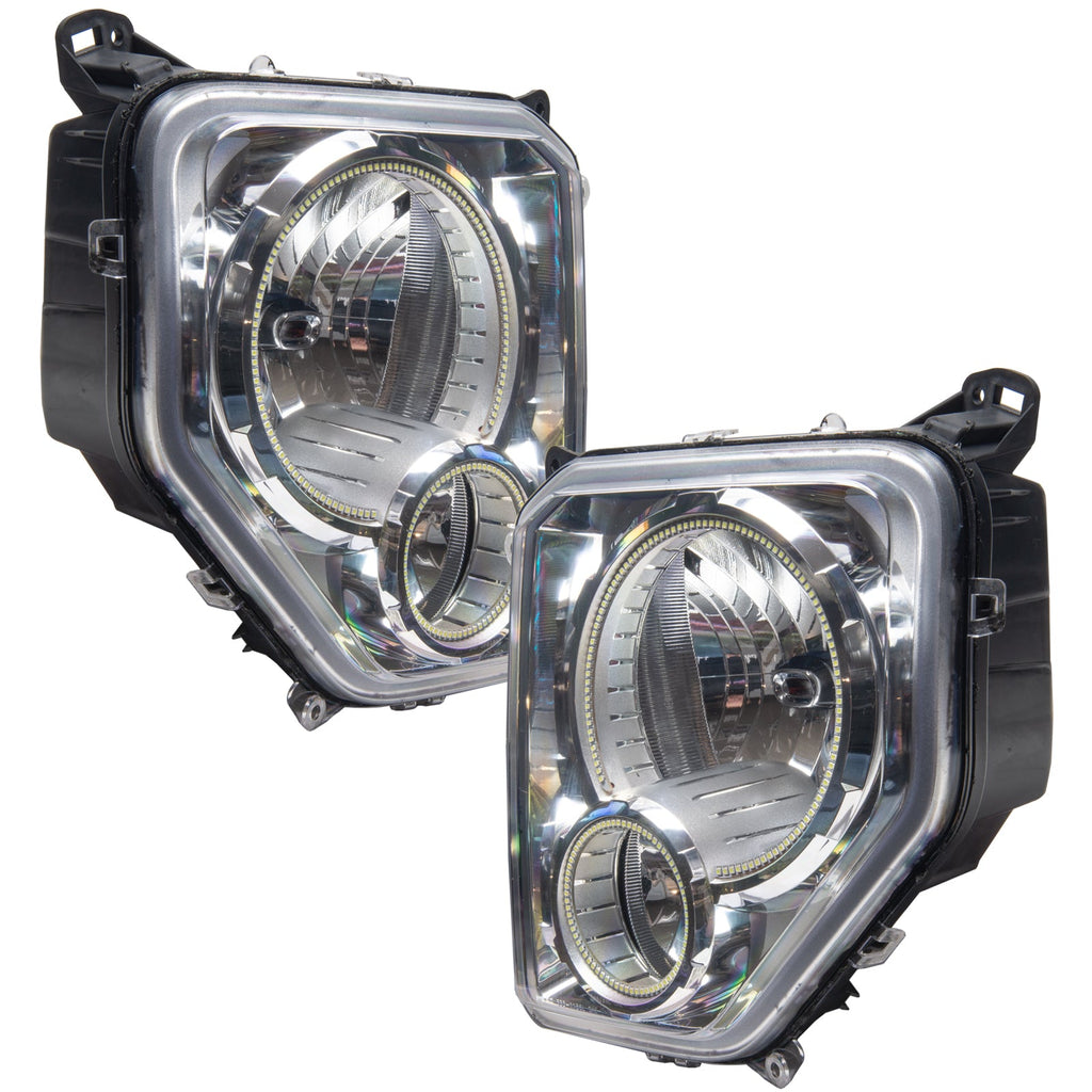 Oracle Lighting 2008-2012 Jeep Liberty Pre-assembled SMD Halo Headlights