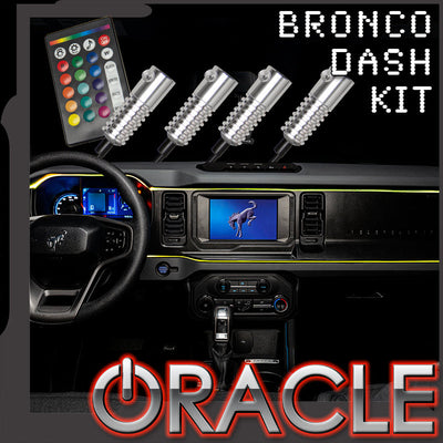 Oracle Lighting Ford Bronco Colorshift® Fiber Optic Led Interior Kit