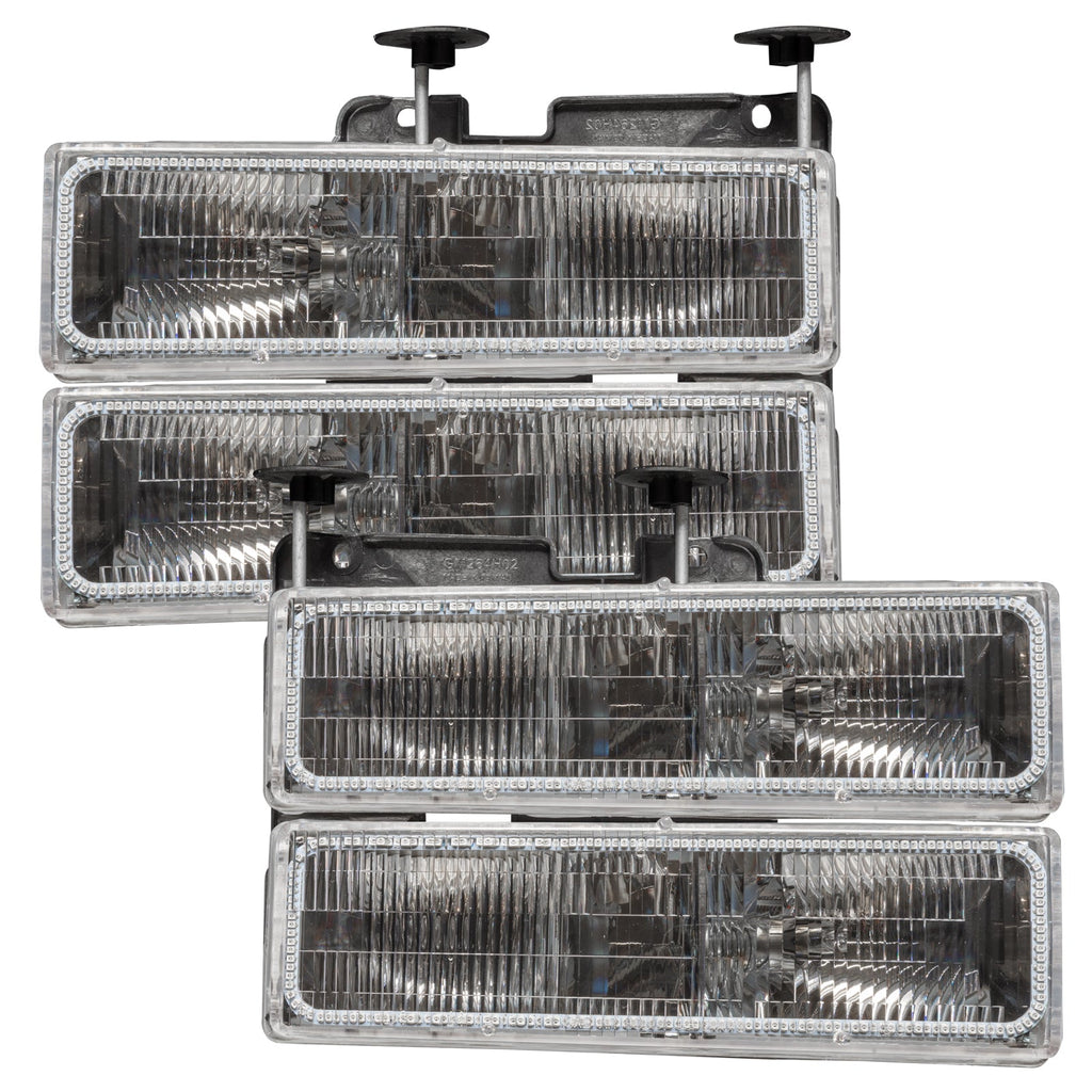 Oracle Lighting 1988-2002 Chevrolet C10 Pre-assembled SMD Halo Headlights