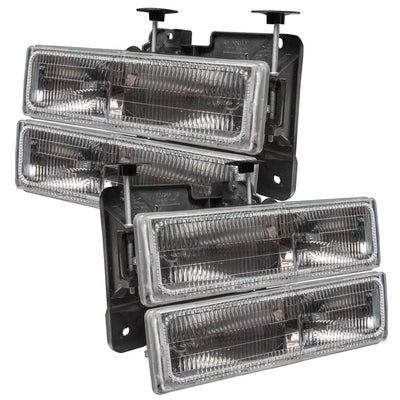 Oracle Lighting 1988-2002 Chevrolet C10 Pre-assembled SMD Halo Headlights