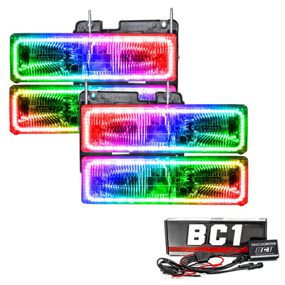 Oracle Lighting 1988-2002 Chevrolet C10 Pre-assembled SMD Halo Headlights