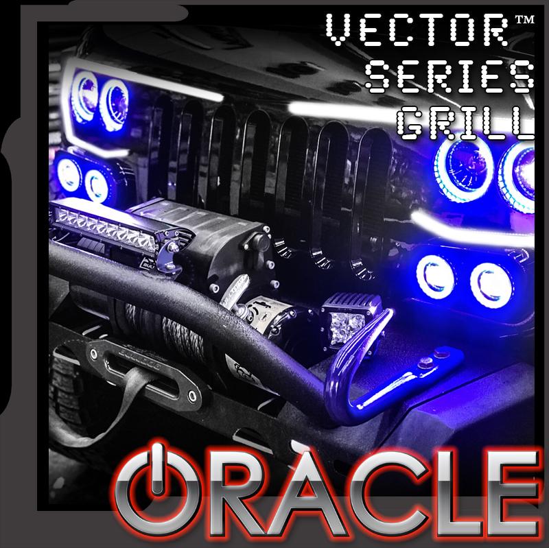 Oracle Lighting Vector™ Series Grill Led Halo Kit - JK/JL/JT