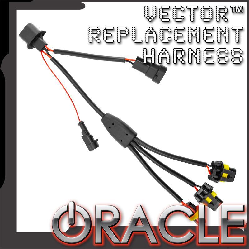 Oracle Vector™ Replacement Headlight Wiring Harness - JK