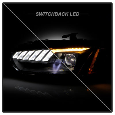 Audi A4 Headlights, A4 Headlights, S4 Headlights, Audi Headlights,2013-2016 Audi Headlights, Spyder Headlights, Headlights, Black Headlights,  Audi A4, Audi S4, A4 Headlights 