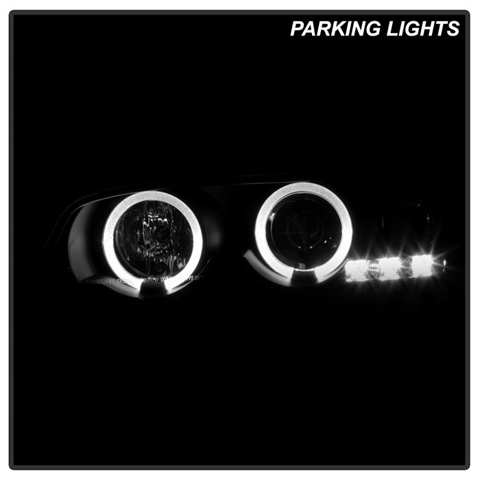 BMW E46 Headlights, BMW 3-Series Headlights, BMW M3 Headlights, 3-Series Headlights, M3 Headlights, BMW Headlights, E46 00-03 Headlights, M3 01-06 Headlights, Spyder Headlights, Projector Headlights, Black Headlights, BMW 3-Series, BMW M3