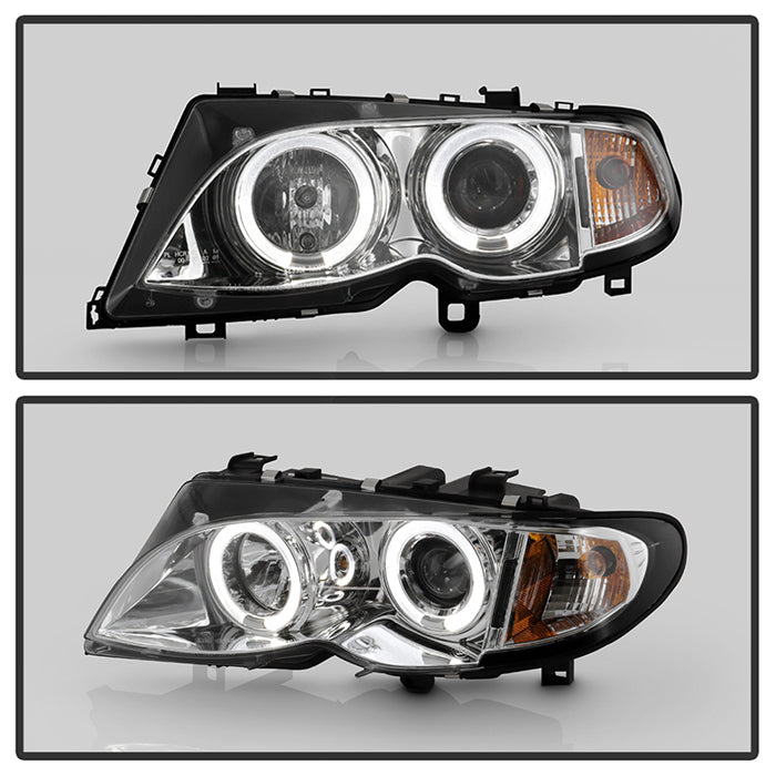 BMW 3-Series Headlights, 3-Series Headlights, BMW Headlights,02-05 BMW Headlights, Spyder Headlights, Projector Headlights, Chrome Headlights, BMW 3-Series,