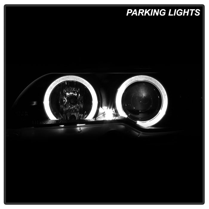 BMW E46 Headlights, BMW 3-Series Headlights, 3-Series Headlights, BMW Headlights, E46 04-06 BMW Headlights, Spyder Headlights, Projector Headlights, Black Headlights, BMW 3-Series